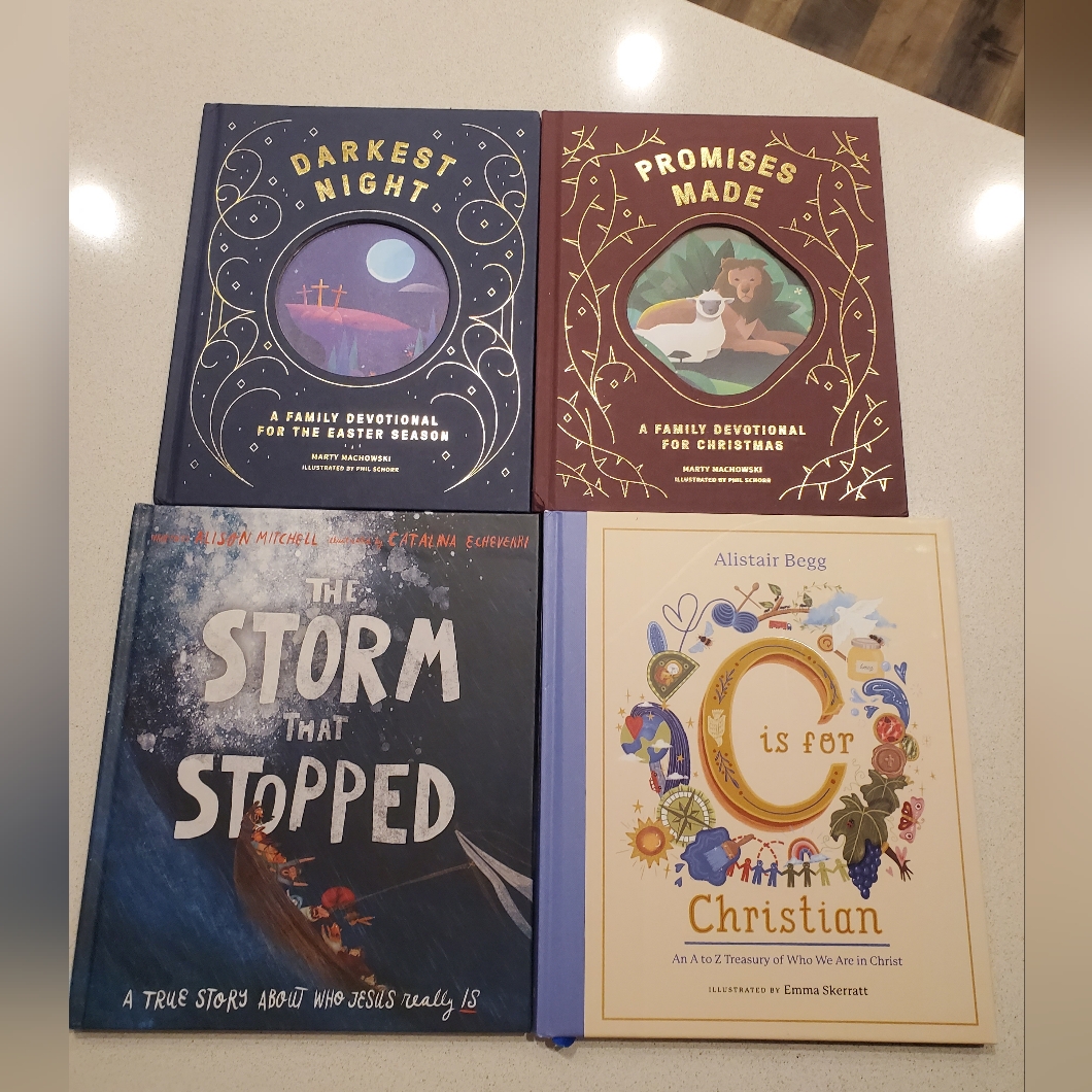 Brand New Set Of 4 Christian Devotional Books
